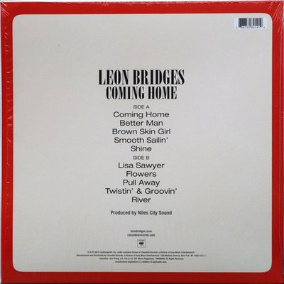 Leon Bridges Coming Home Plak