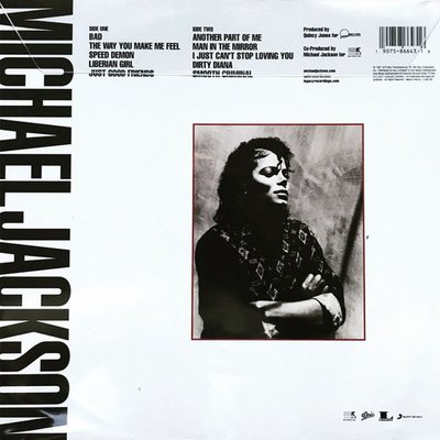 Michael Jackson Bad (Limited Edition - Picture Disc) Plak