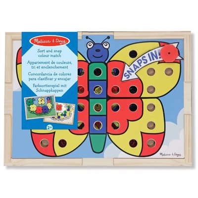 Melissa&Doug Ahşap Diz Yerleştir - Renkler