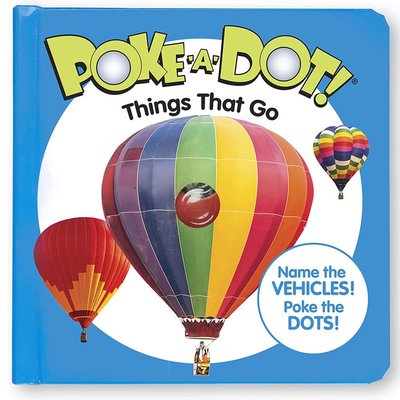 Melissa&Doug Poke-A-Dot - İnteraktif Kitap - Things That Go