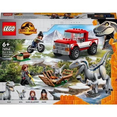 LEGO Jurassic World Blue ve Beta Velociraptor Yakalama 76946 