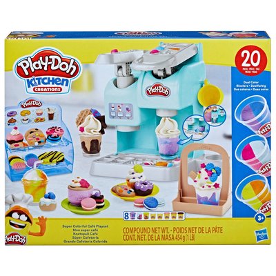 Play-Doh Süper Renkli Kafe Oyun Seti F5836