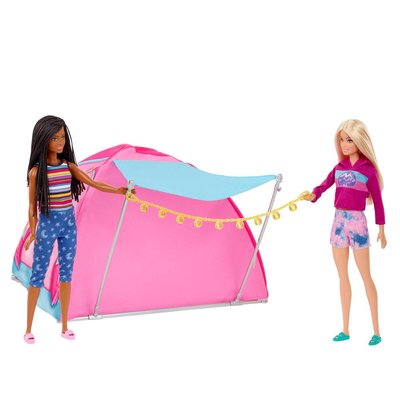 Barbie Malibu Ve Brooklyn Kampta Oyun Seti HGC18
