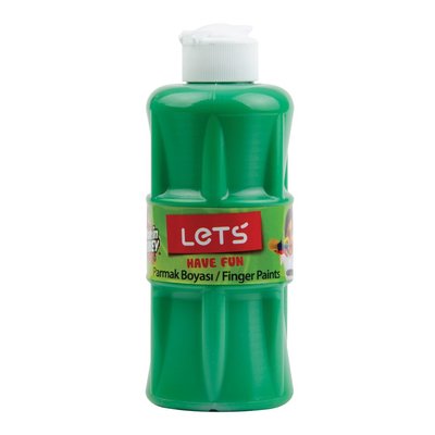 Lets Parmak Boyası 250 ml Yeşil L-5607