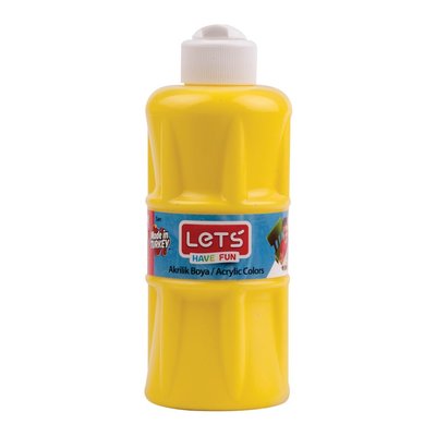 Lets Akrilik Boya 250 ml Sarı L-5702