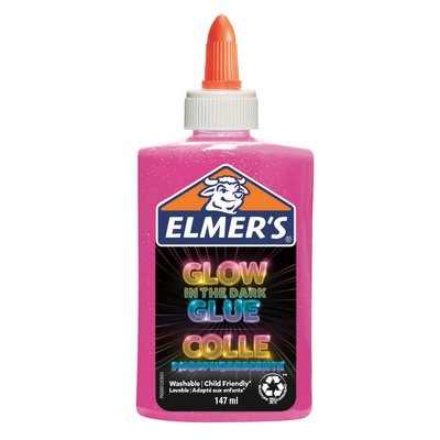 Elmer's Karanlıkta Parlayan Yapıştırıcı Pembe 147ml