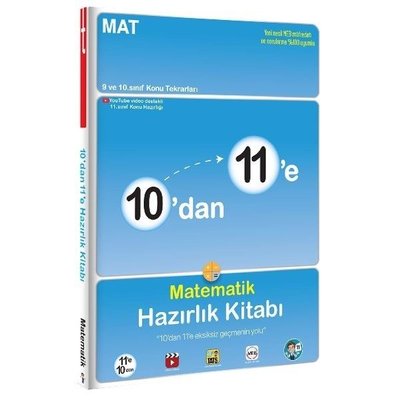 10'dan 11'e Matematik Hazırlık Kitabı