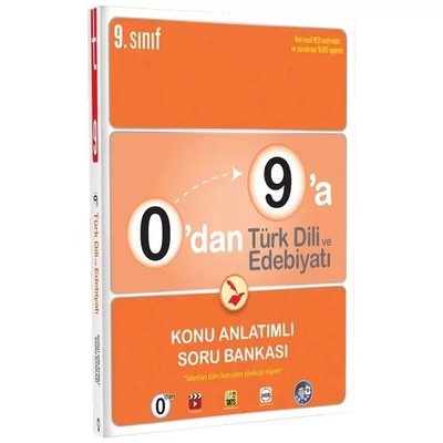 0'dan 9'a Türk Dili ve Edebiyatı Konu Anlatımlı Soru Bankası