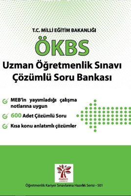 ÖKBS Uzman Öğretmenlik Sınavı Çözümlü Soru Bankası