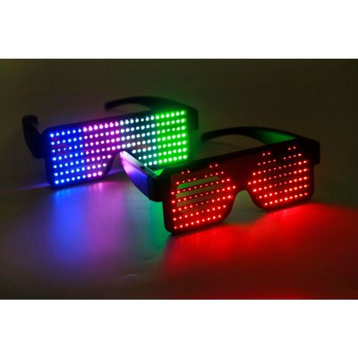 Doppler HJ-LRG-01 Multicolor11 Multicolor11 Efektli Led Gözlük