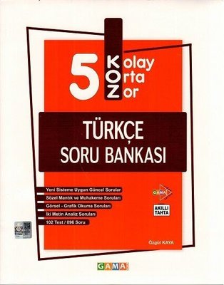5.Sınıf KOZ Türkçe Soru Bankası