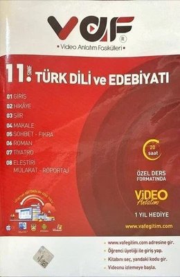 11.Sınıf Türk Dili ve Edebiyatı Video Anlatım Fasikülleri