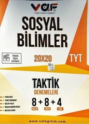 TYT Sosyal Bilimler 20x20 Taktik Deneme (Kolektif) - Fiyat & Satın Al | D&R