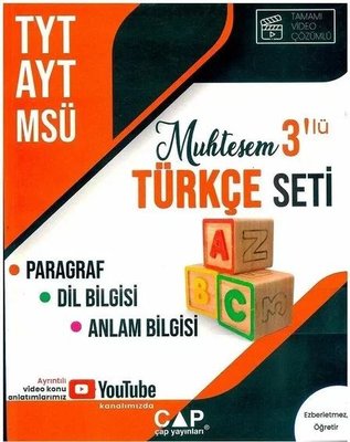 TYT AYT MSÜ Muhteşem 3'lü Türkçe Set