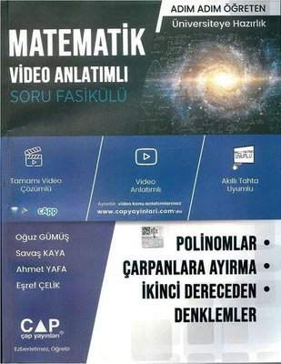 Matematik Polinomlar Çarpanlara Ayırma İkinci Dereceden Denklemler Konu Anlatımlı Soru Bankası