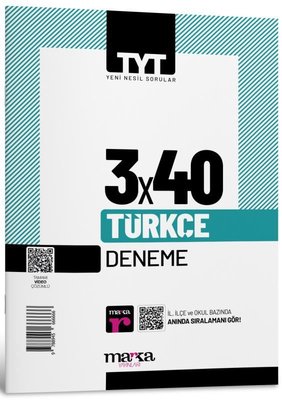 TYT Türkçe 3x40 Deneme
