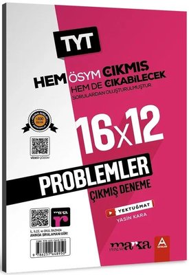 2025 TYT Problemler ÖSYM Çıkmış ve Çıkabilecek Sorulardan Oluşturulmuş 16 Deneme Sınavı Tamamı Video Çözümlü 