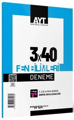 2025 AYT Fen Bilimleri 3x40 Deneme 