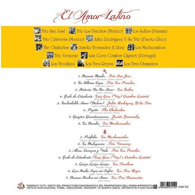 Various Artists El Amor Latino Plak