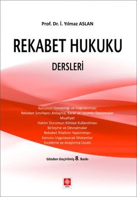 Rekabet Hukuku Dersleri