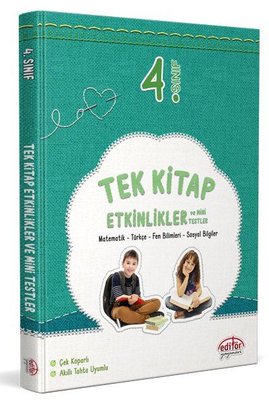 4.Sınıf Tek Kitap Etkinlikler ve Mini Testler