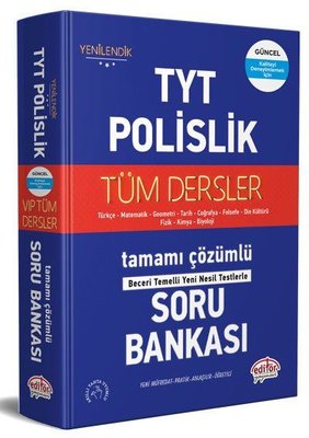 TYT Polislik Tüm Dersler Tamamı Çözümlü Soru Bankası