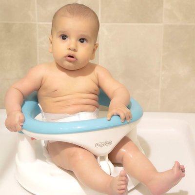 Babyjem Yandan Açılır Banyo & Mama Oturağı Turkuvaz