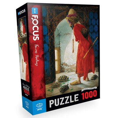 Blue Focus Kaplumbağa Terbiyecisi 1000 Parça Puzzle BF265
