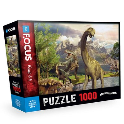Blue Focus Dinozorların Dünyası 1000 Parça Puzzle BF294