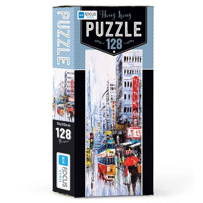 Blue Focus Hong Kong 128 Parça Puzzle BF210