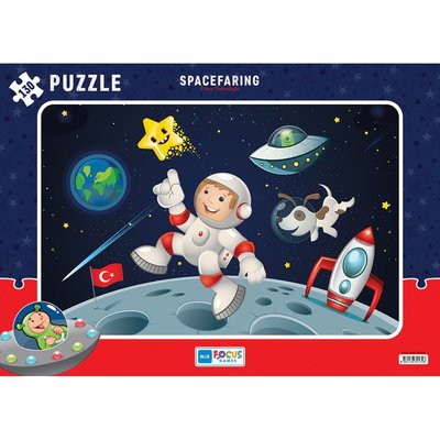 Blue Focus Uzay Yolculuğu 130 Parça Puzzle BF172