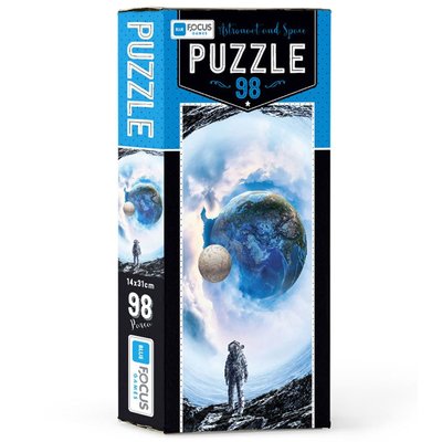 Blue Focus Astronaut And Space 98 Parça Puzzle BF224