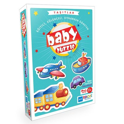 Blue Focus Taşıtlar Baby Puzzle BF156