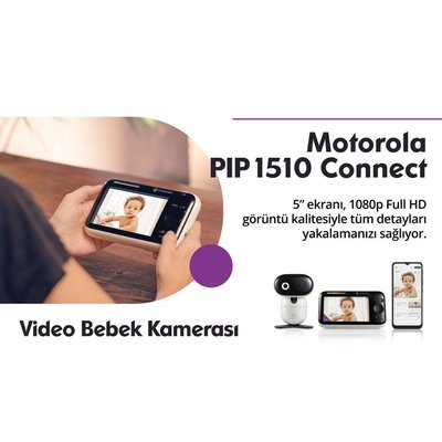 Motorola FHD Wifi CONNECT 5 inç LCD Bebek Kamerası PIP1510