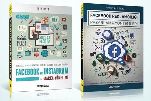 Facebook ve Instagram Reklamcılıgı ile Pazarlama Yontemleri Eğitim Seti - 2 Kitap Takım