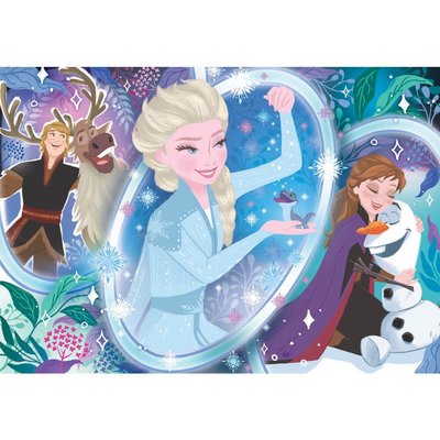 Clementoni 104 Parça Puzzle Frozen 2 3 25737