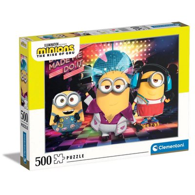 Clementoni 500 Parça Minions 2 Yetişkin Puzzle 35081