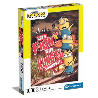 Clementoni 1000 Parça Minions 2 Yetişkin Puzzle 39564