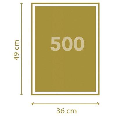 Clementoni 500 Parça High Quality Collection Yetişkin Puzzle - The Oriental Break 35124