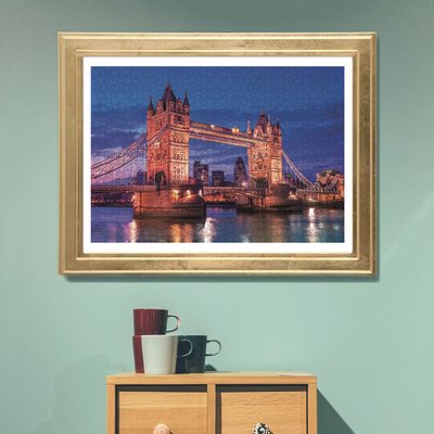 Clementoni 1000 Parça High Quality Collection Yetişkin Puzzle Tower Bridge At Night 39674