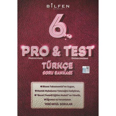 6.Sınıf Pro&Test Türkçe Soru Bankası