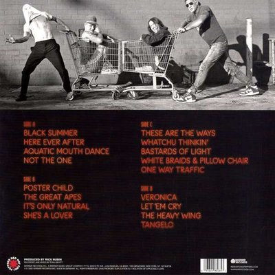 Red Hot Chili Peppers Unlimited Love Plak