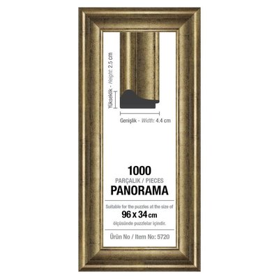 Art Puzzle 1000'lik Panorama Gümüş Çerçeve 5720
