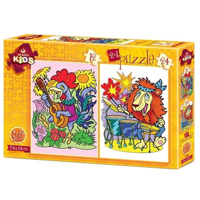 Art Puzzle Müzisyen Hayvanlar 4490