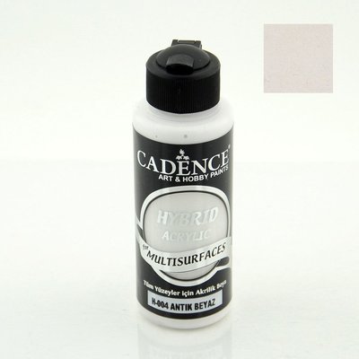 Cadence Hybrid Akrilik Multisurfaces H-004 Antik Beyaz 120Ml