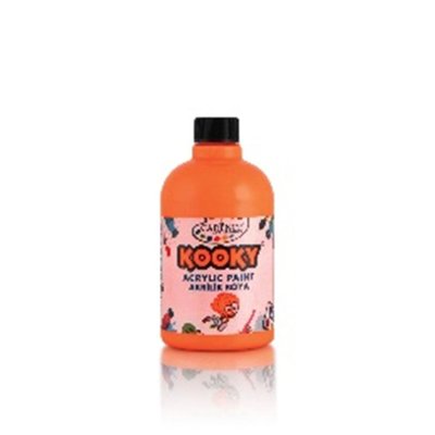 Cadence Kooky Akrilik Boya Fosforlu Turuncu 500Ml