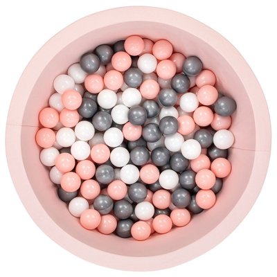 Wellgro Bubble Pops Pembe Top Havuzu-Pembe/Gri/Beyaz