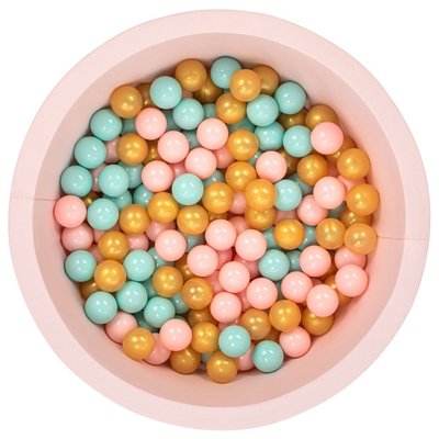 Wellgro Bubble Pops Pembe Top Havuzu-Pembe/Mint/Gold