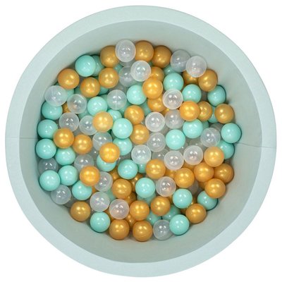 Wellgro Bubble Pops Mint Top Havuzu-Mint/Şeffaf/Gold