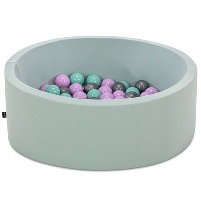 Wellgro Bubble Pops Mint Top Havuzu-Mint/Lila/Gri